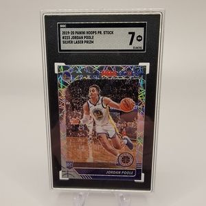 Jordan Poole #223 rookie card graded sports card